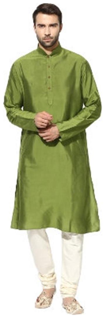 

Kisah Men Green Regular Fit Kurta