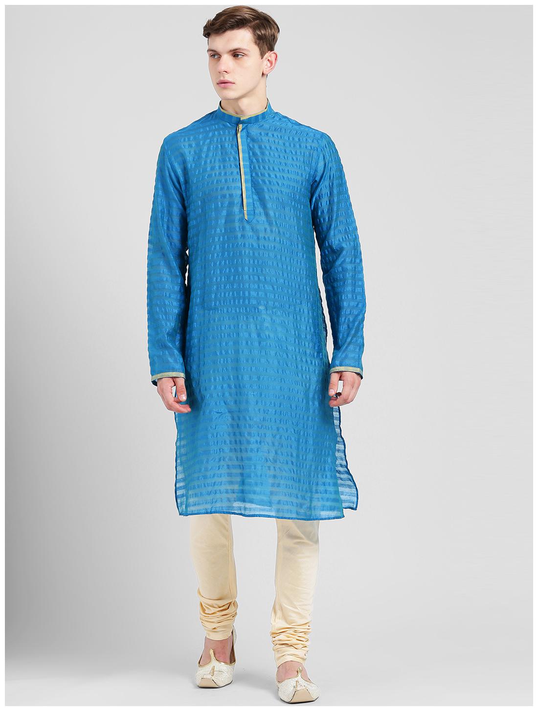 

Kisah Men Blue Regular Fit Kurta