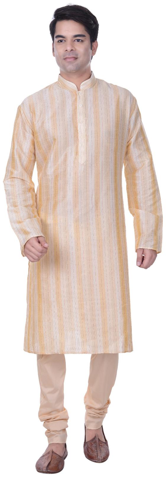 

Kisah Men Pink Regular Fit Kurta