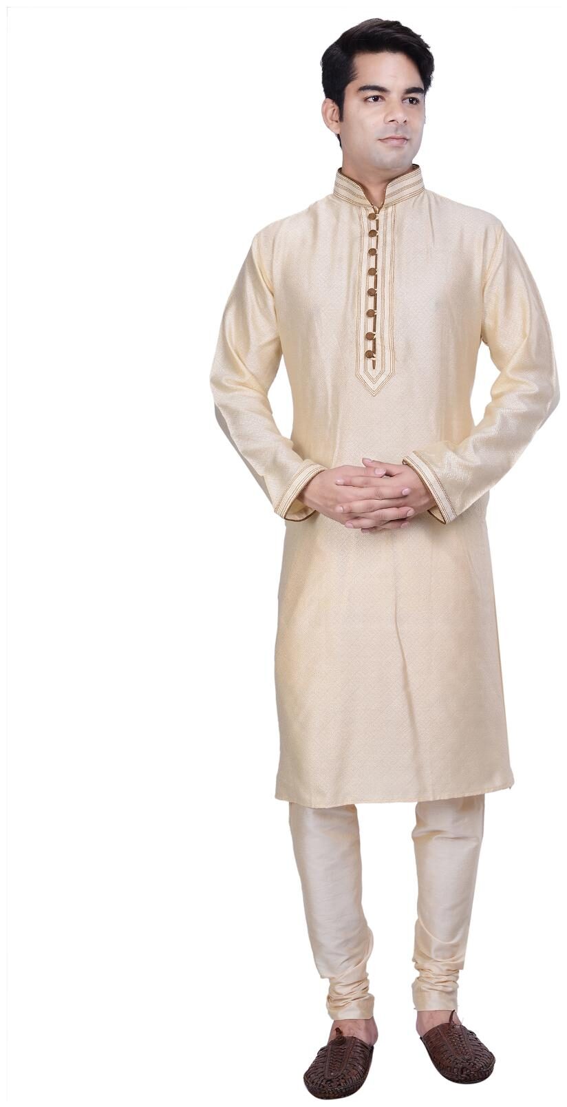 

Kisah Men White Regular Fit Kurta