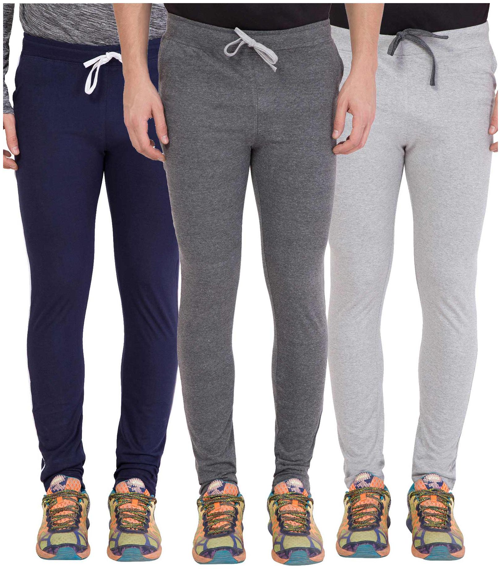 

KISSERO Men Multi Solid Slim fit Track pants