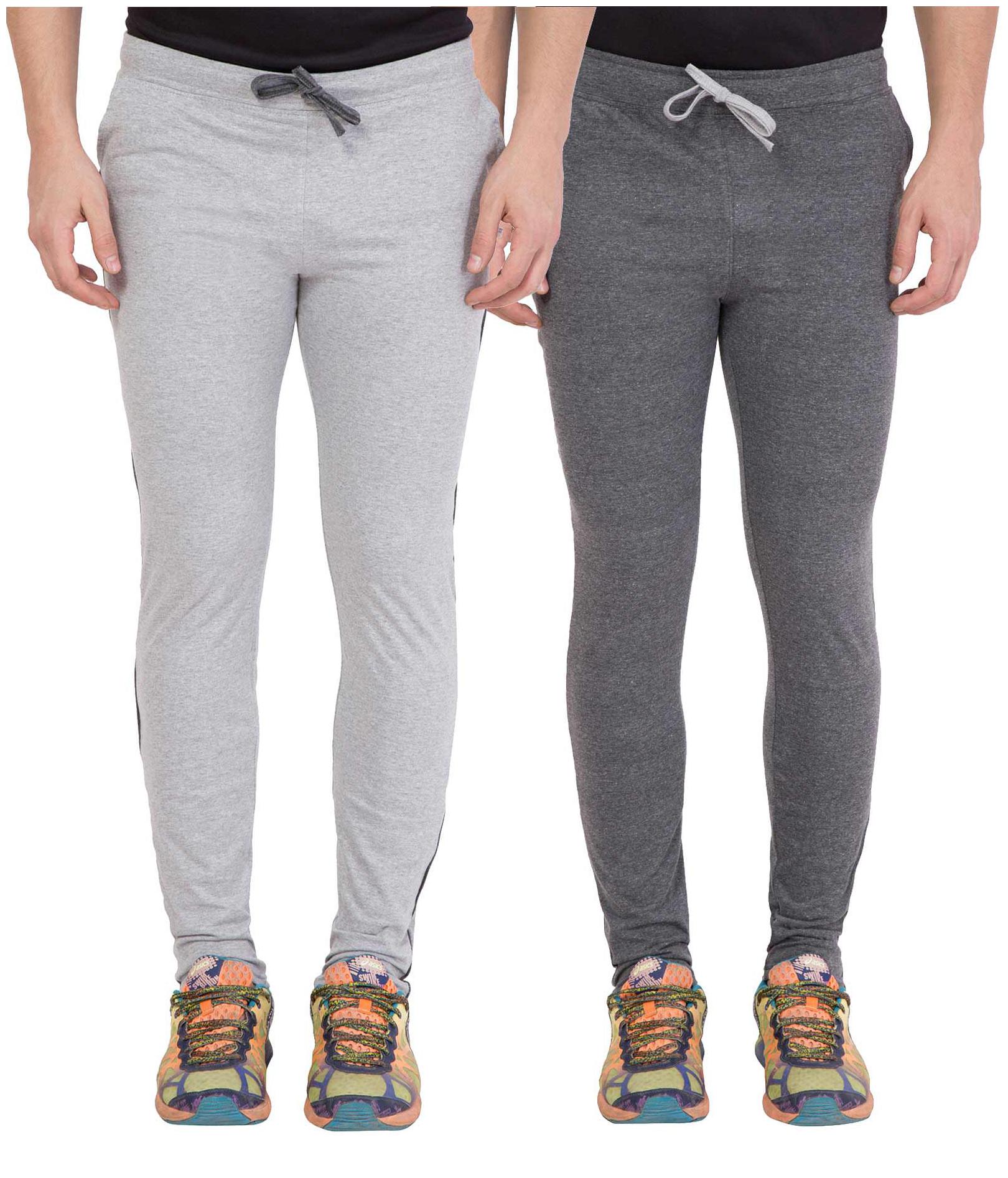 

KISSERO Men Grey Solid Regular fit Track pants