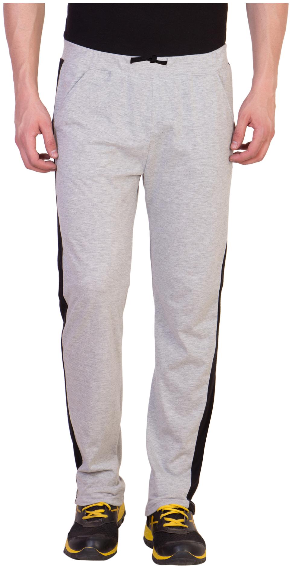 

Kissero Cotton Track Pants For Men Grey Color