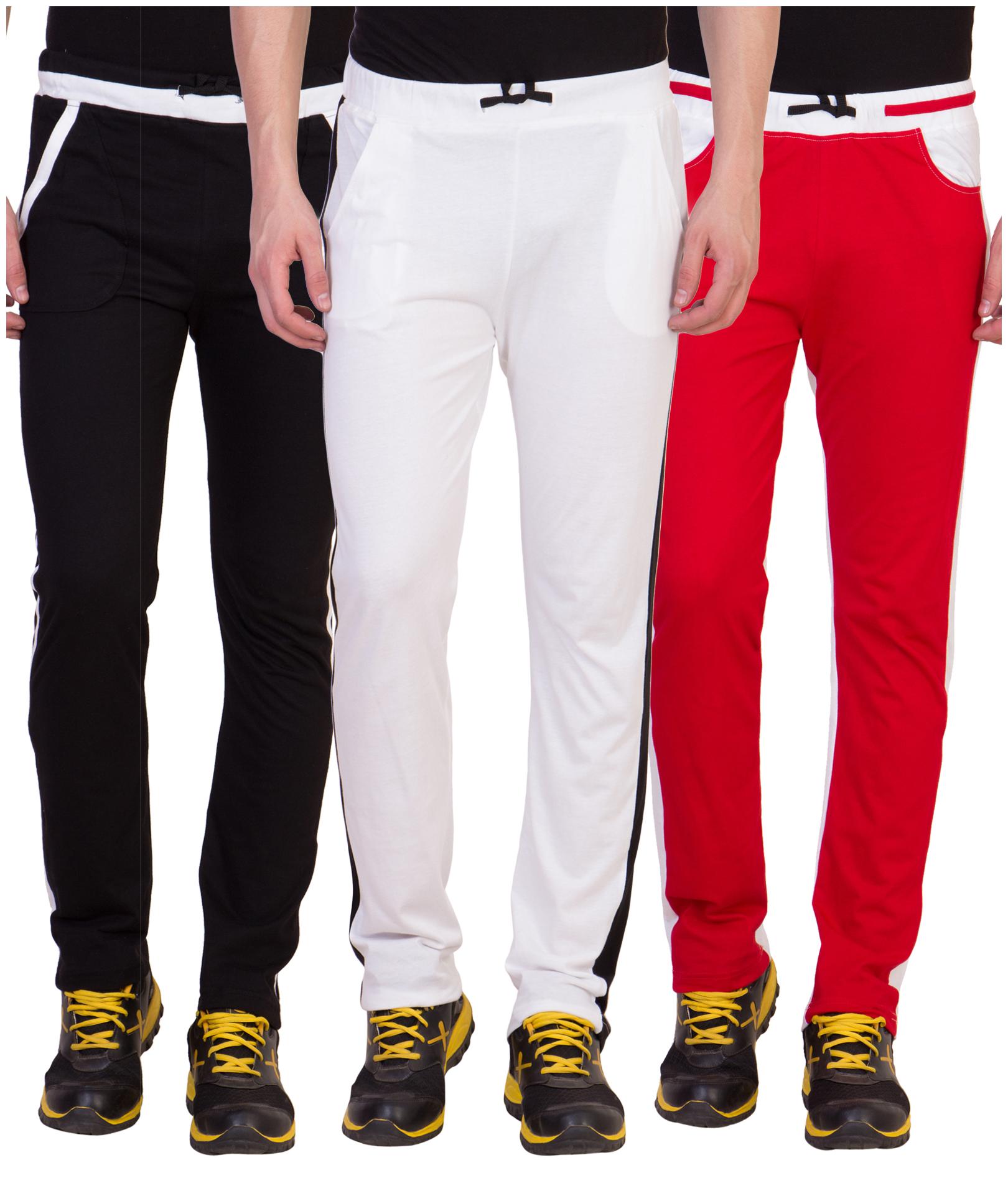 

Kissero Cotton Track Pants For Men Multi Color