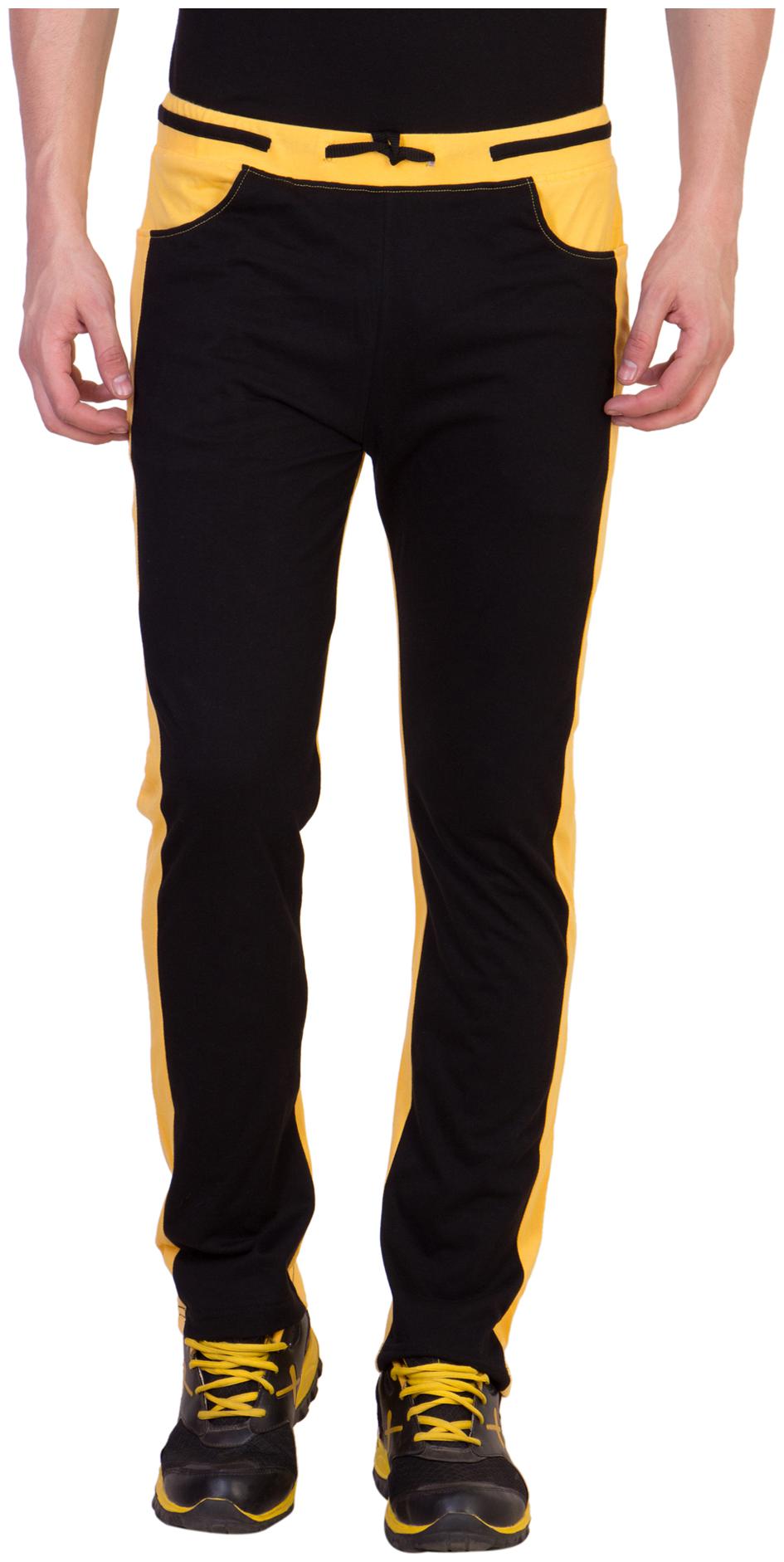 

Kissero Cotton Track Pants For Men Black Color