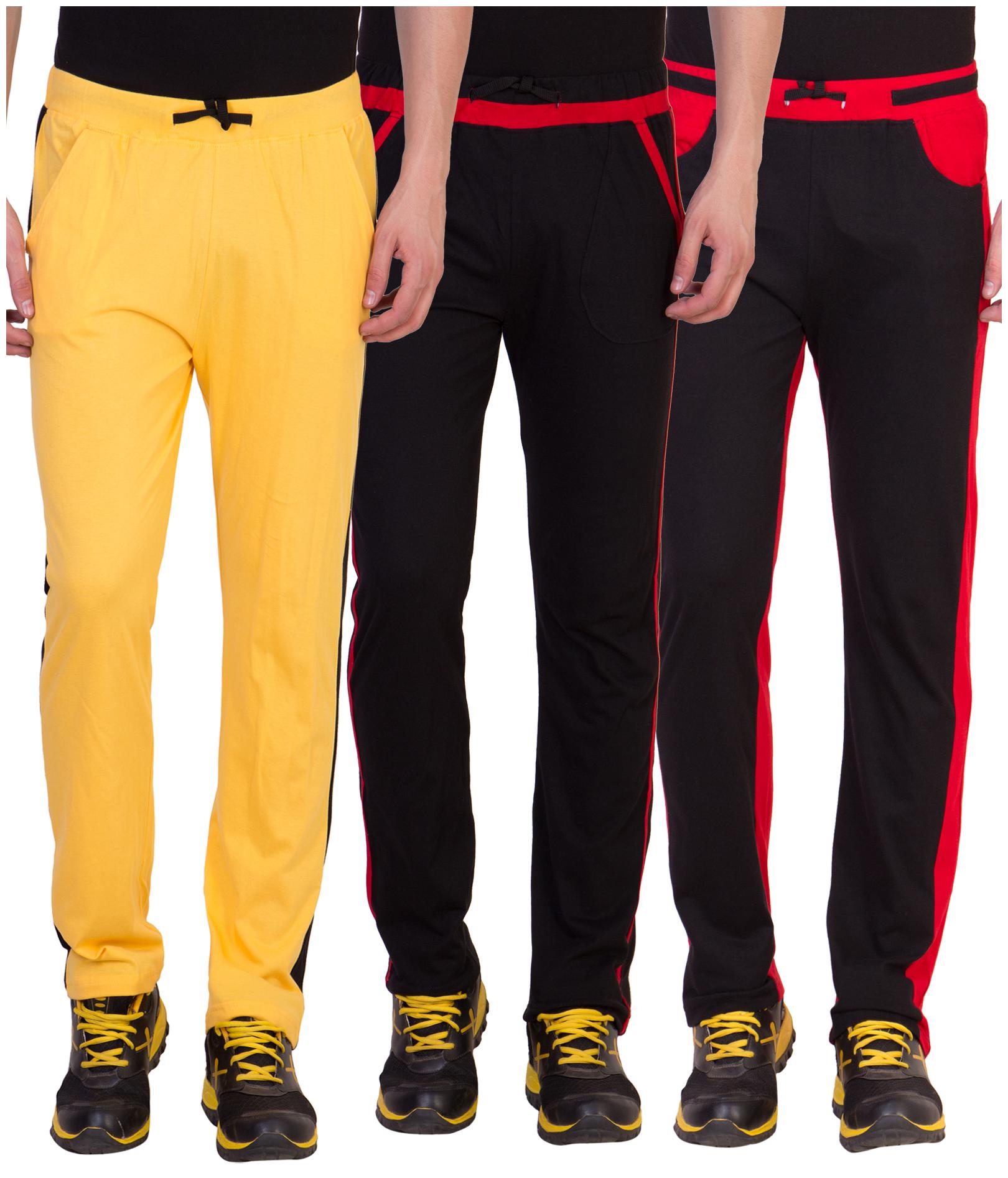 

Kissero Cotton Track Pants For Men Multi Color