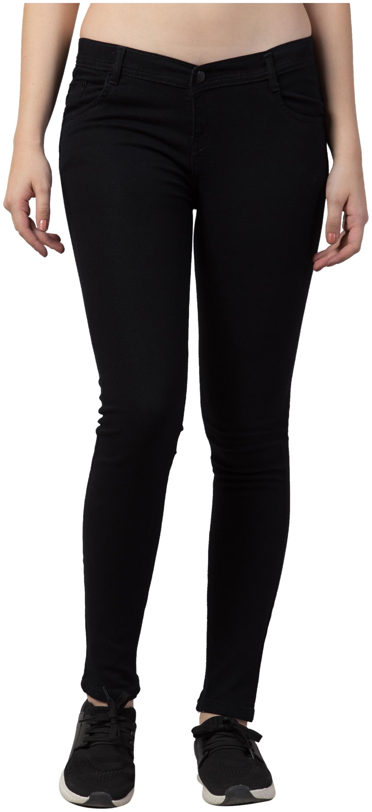 

KISSERO Women Black Slim fit Jeans
