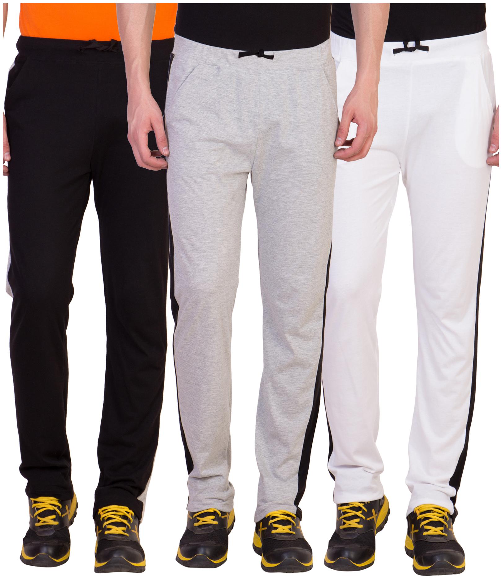 

Kissero Cotton Track Pants For Men Multi Color