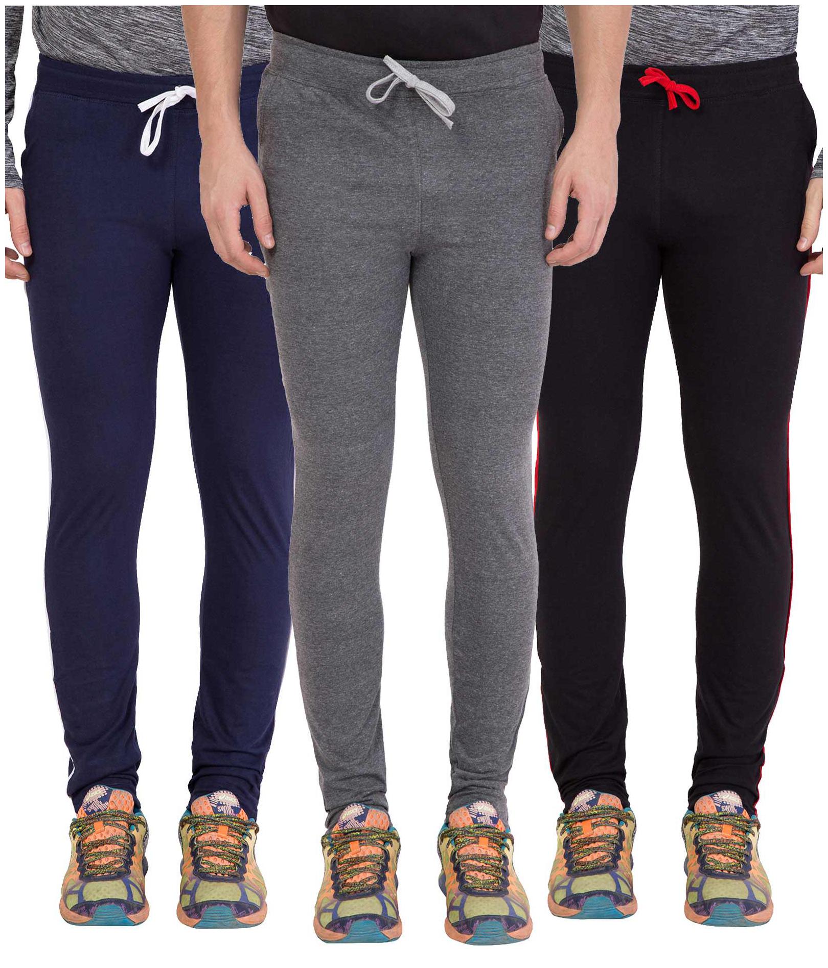 

KISSERO Men Multi Solid Regular fit Track pants