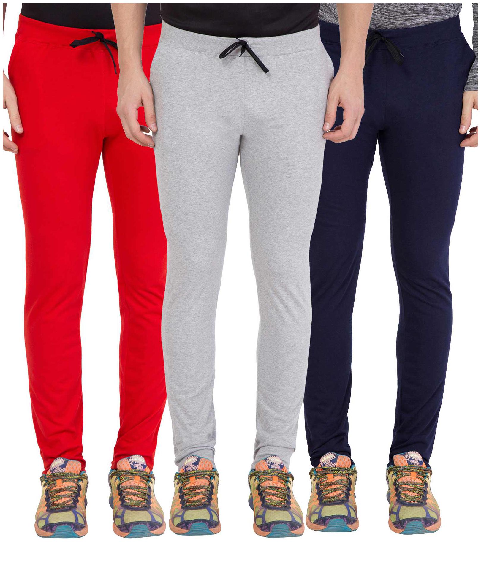 

KISSERO Men Multi Solid Regular fit Track pants