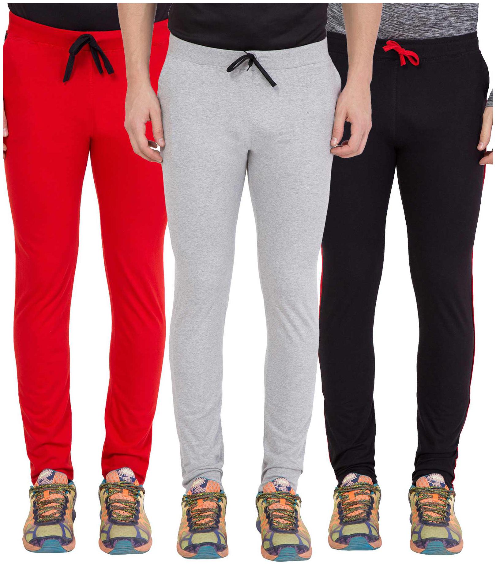 

KISSERO Men Multi Solid Regular fit Track pants