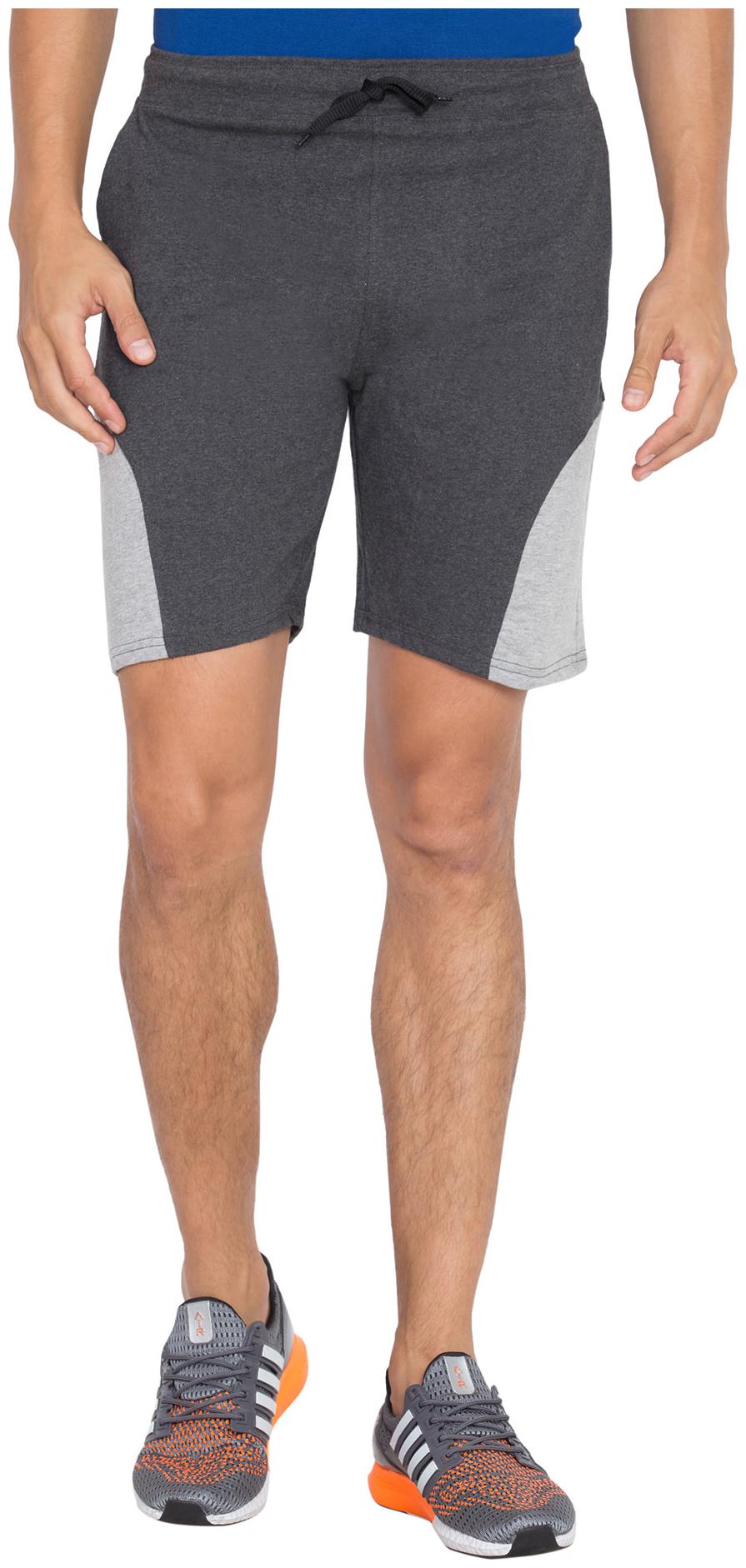 

KISSERO Men Grey Regular Fit Regular Shorts
