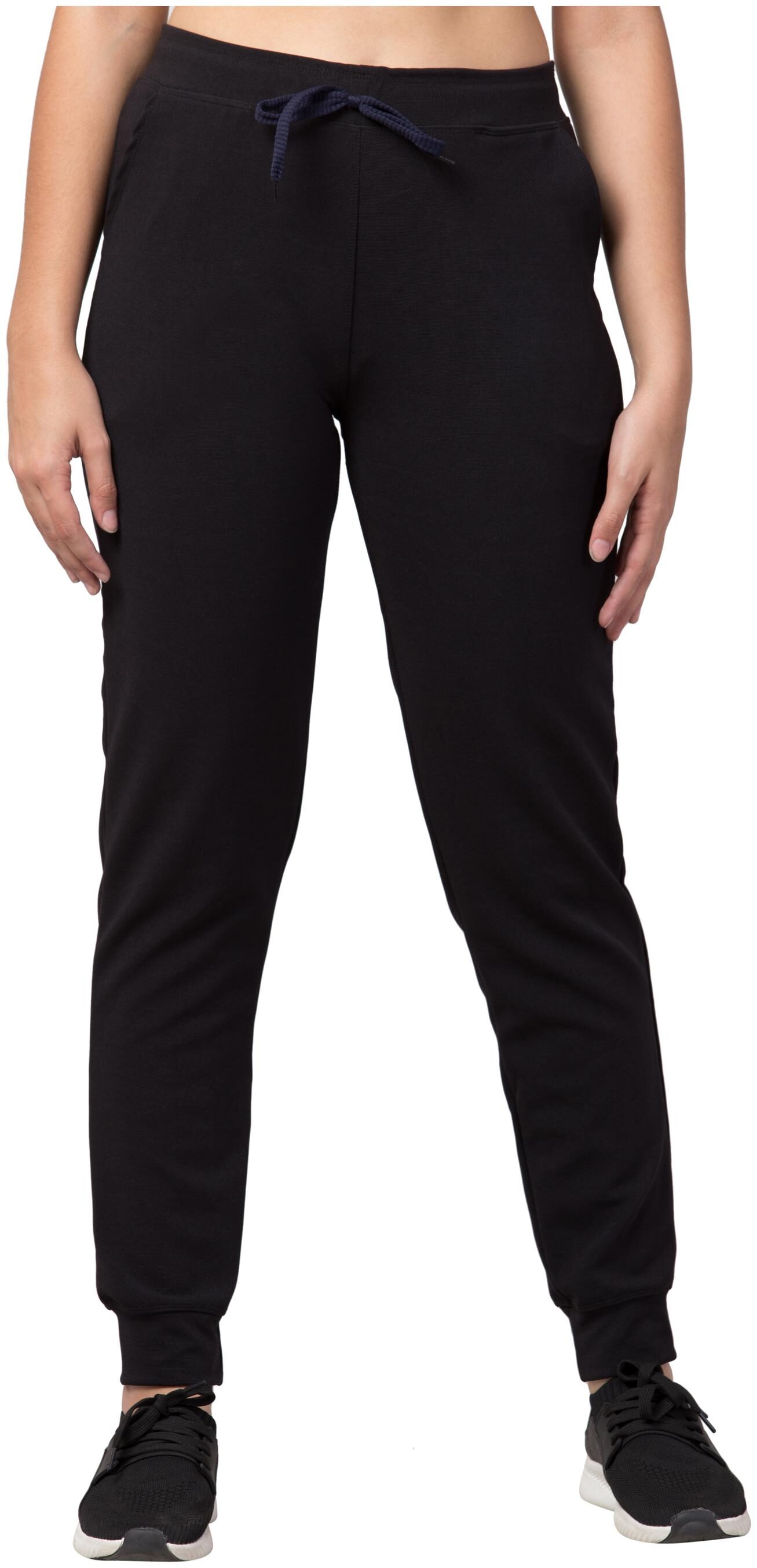 

KISSERO Women Polyester Solid Joggers Black