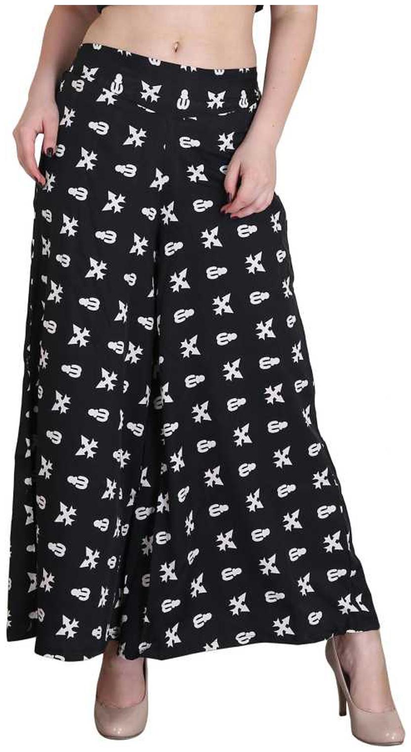

KISSERO Women Black Regular fit Regular trousers