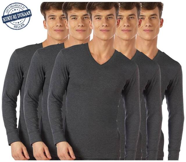 KKD Men Cotton Thermal Top - Assorted