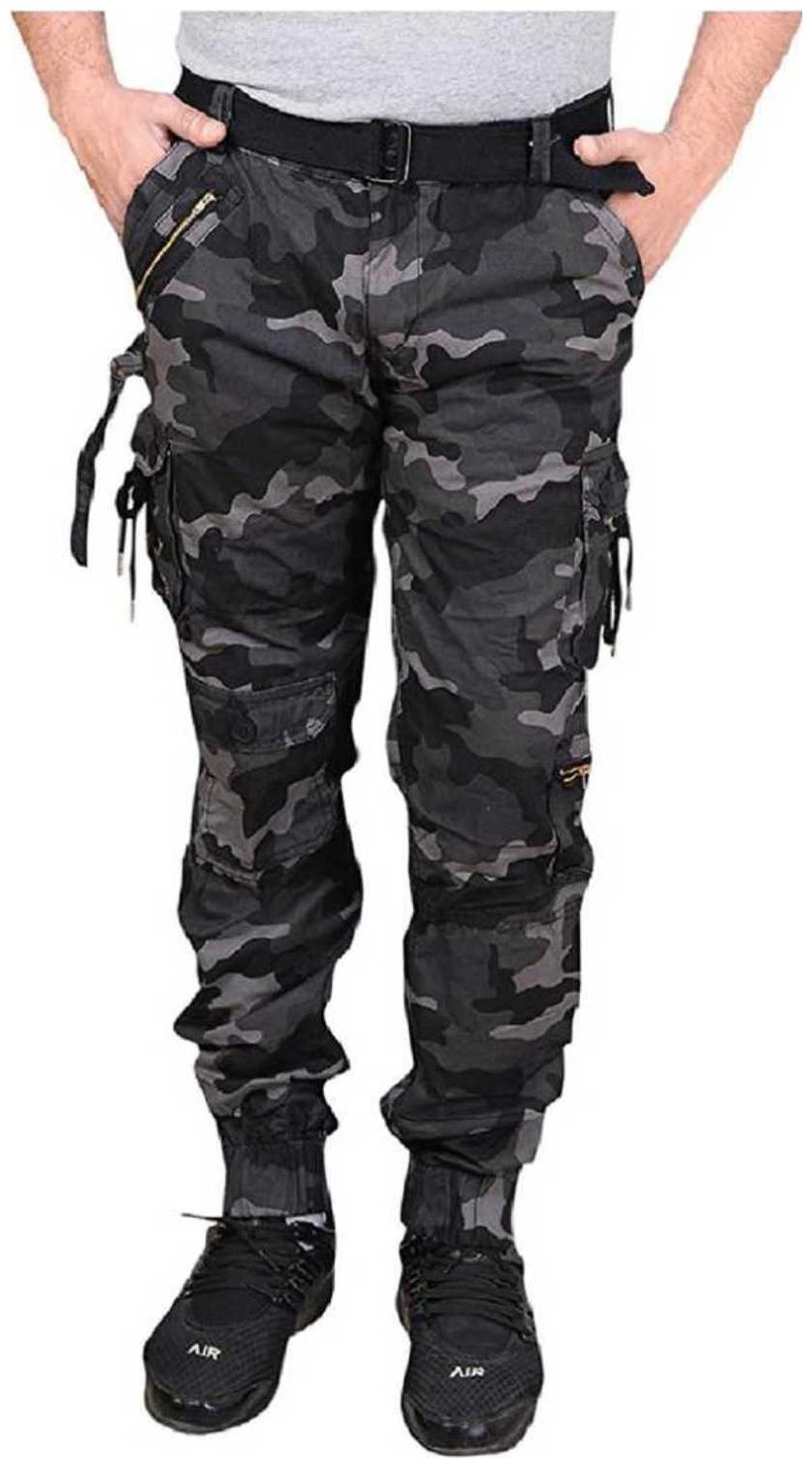 

Chrome Coral Men Multi Camouflage Regular fit Cargos