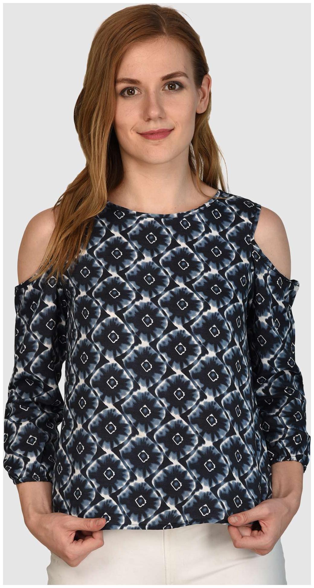 

Chrome Coral Women Solid Regular top - Grey