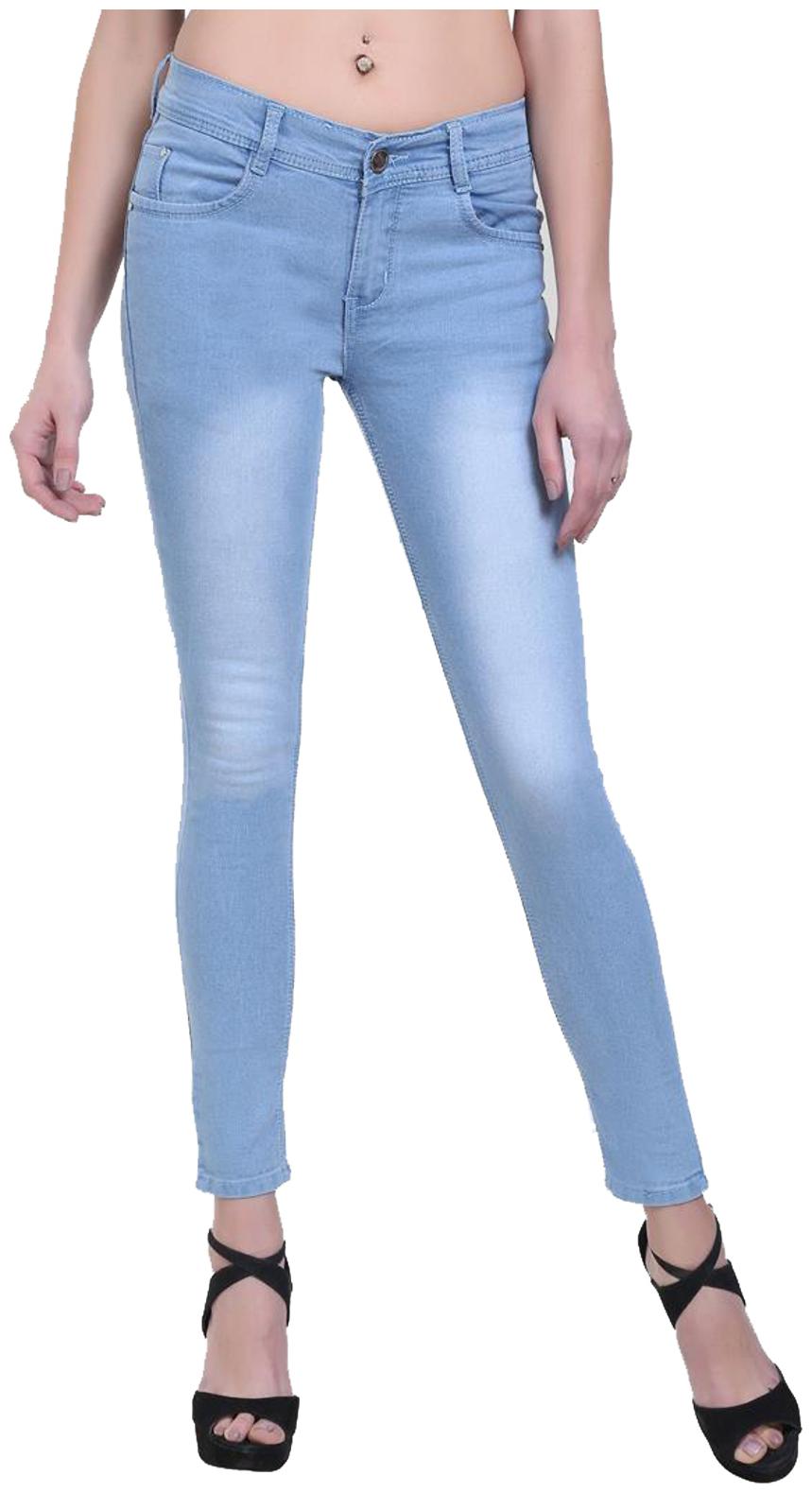 

Chrome Coral Women Blue Relaxed fit Jeans