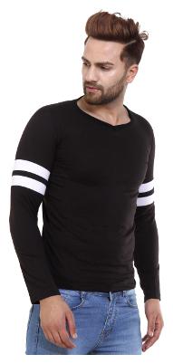 

Chrome Coral Men Black Regular fit Cotton Round neck T-Shirt - Pack Of 1