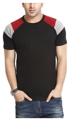 

Chrome Coral Men Black Regular fit Cotton Round neck T-Shirt - Pack Of 1