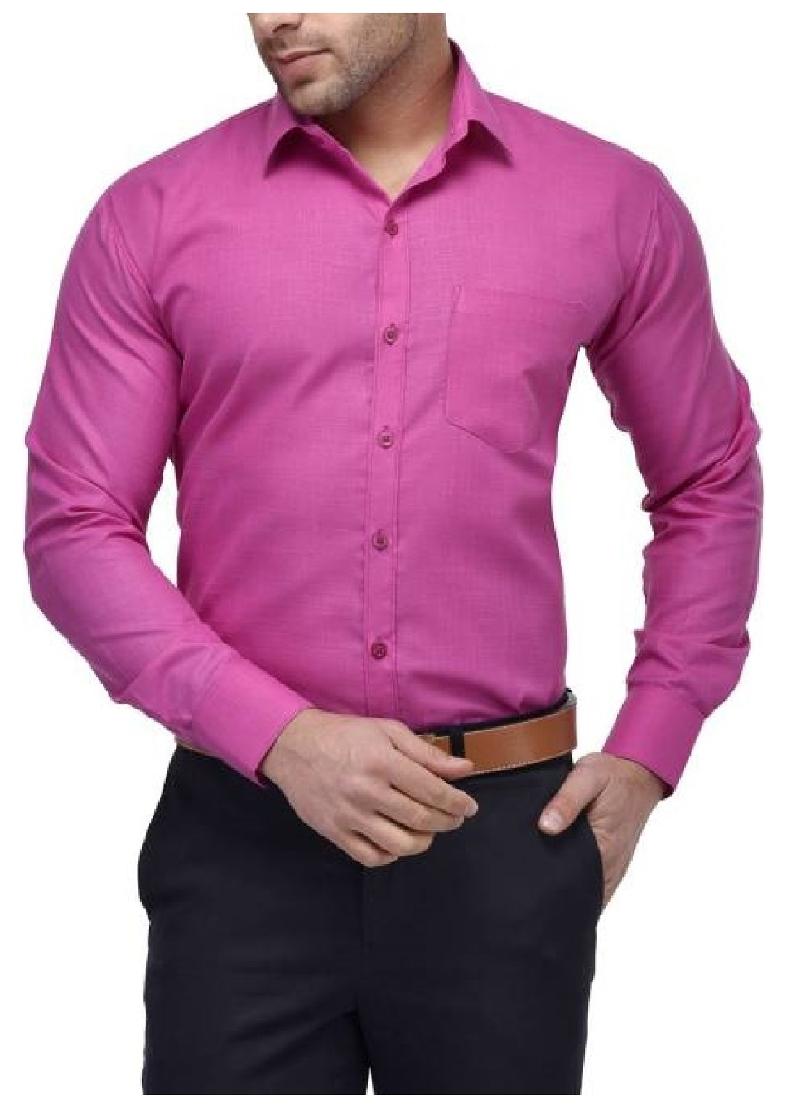 

Chrome Coral Men Regular fit Formal Shirt - Pink