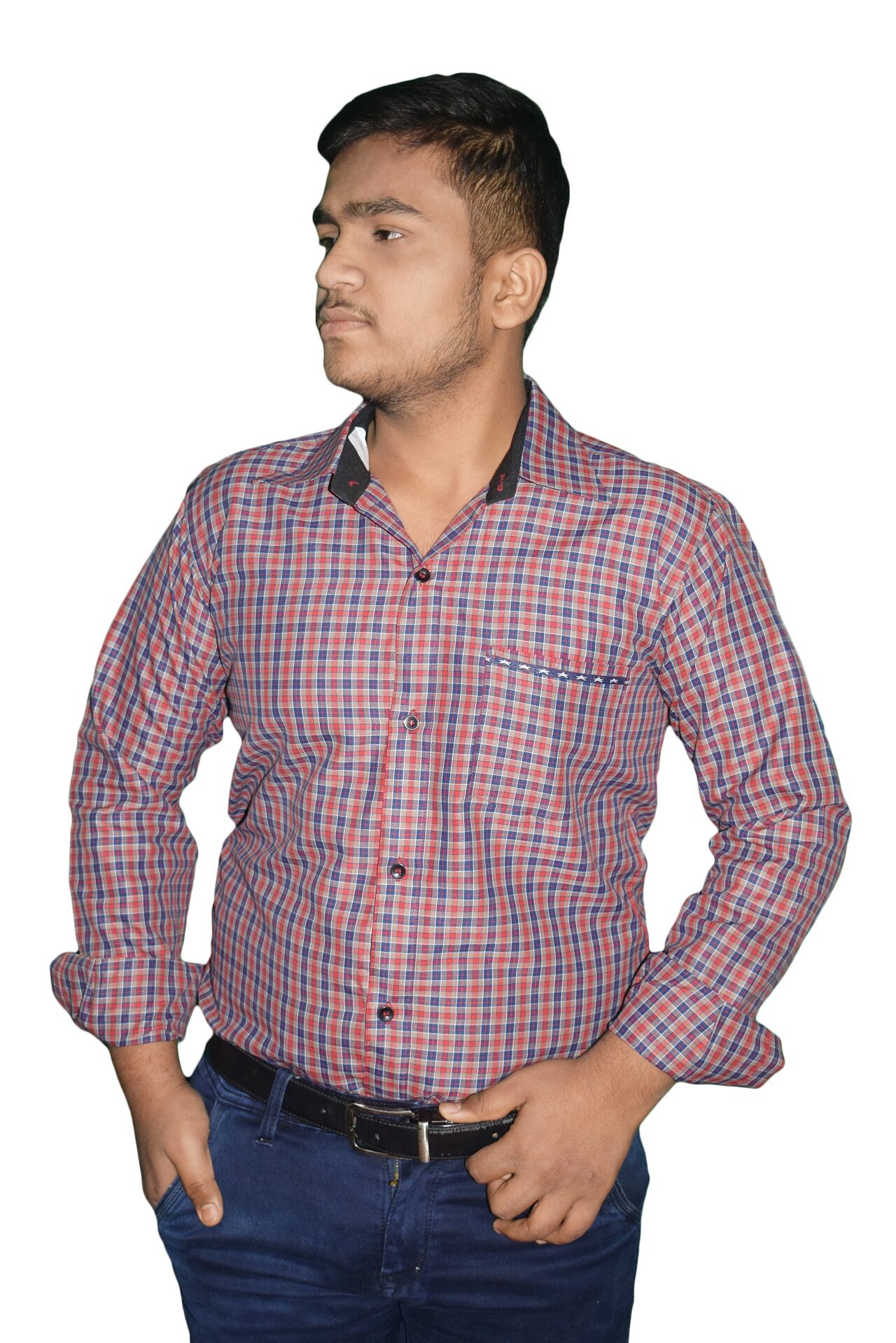 

KMP Fashion Men Multi Checked Regular Fit Casual Shirt