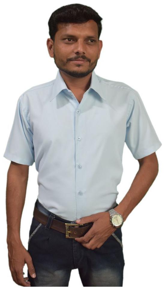 

KMP Fashion Men White Solid Regular Fit Casual Shirt