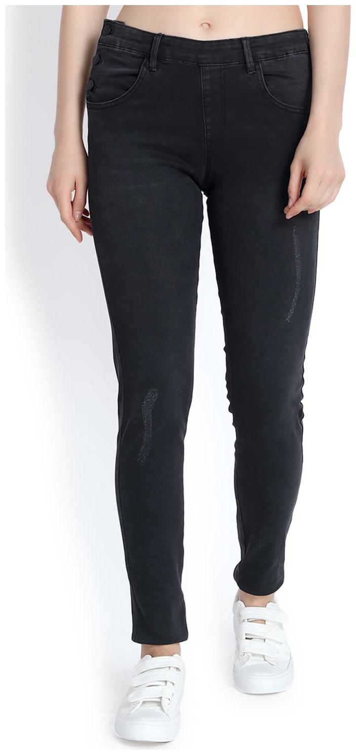 

Kotty Women Black Skinny fit Jeans