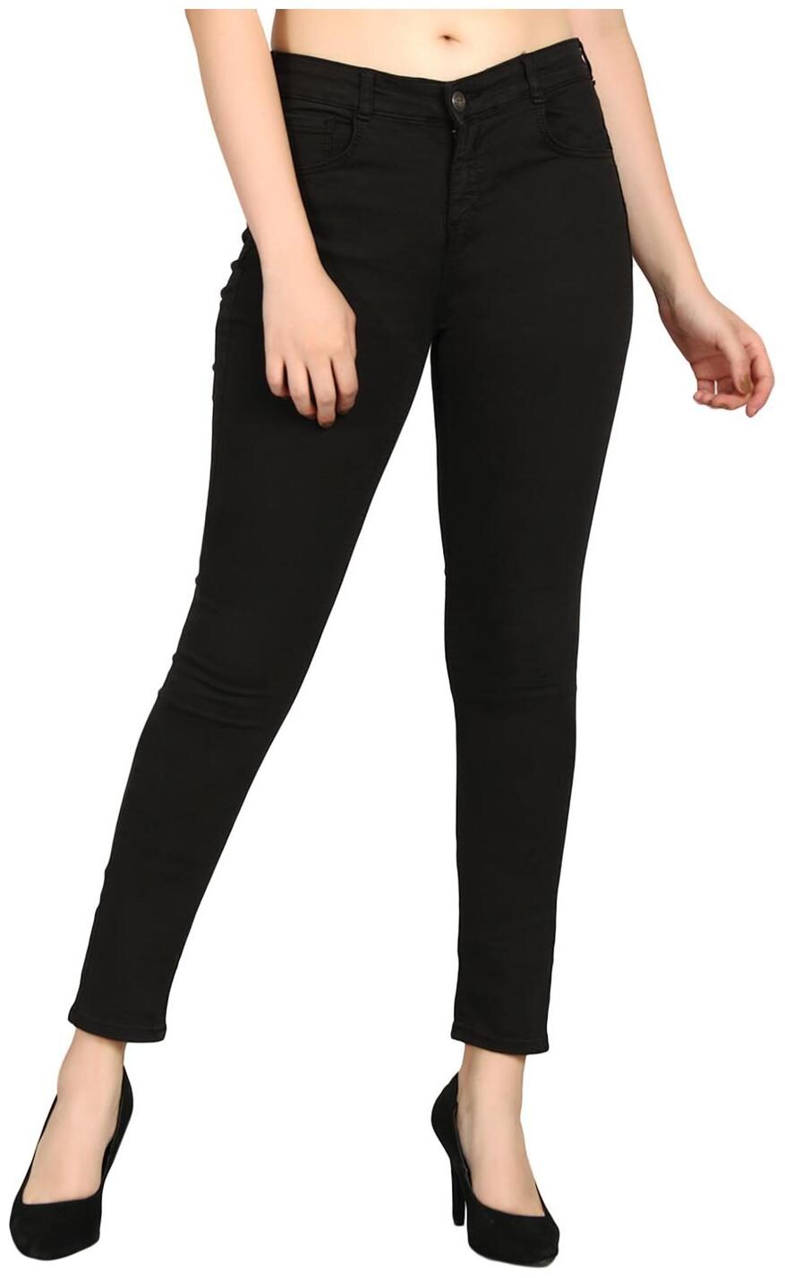 

Kotty Women Black Skinny fit Jeans