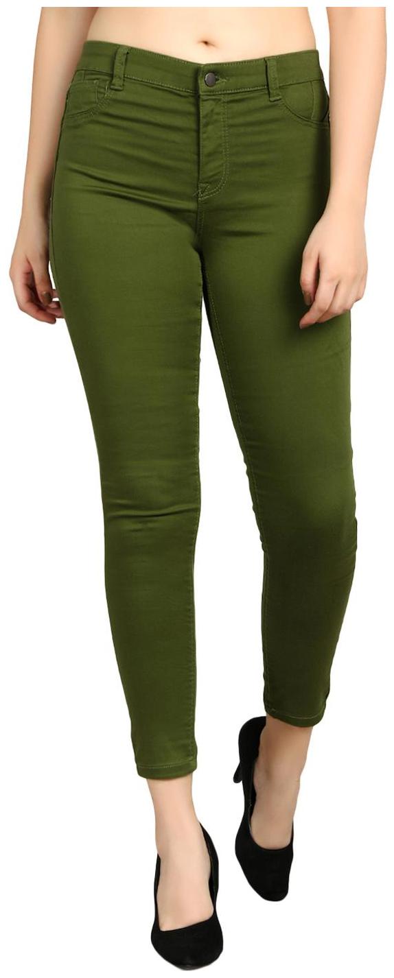 

Kotty Women Green Skinny fit Jeans