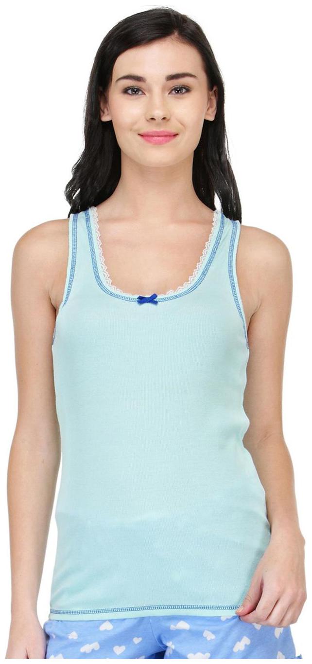

Kotty Women Solid Regular tunic - Blue