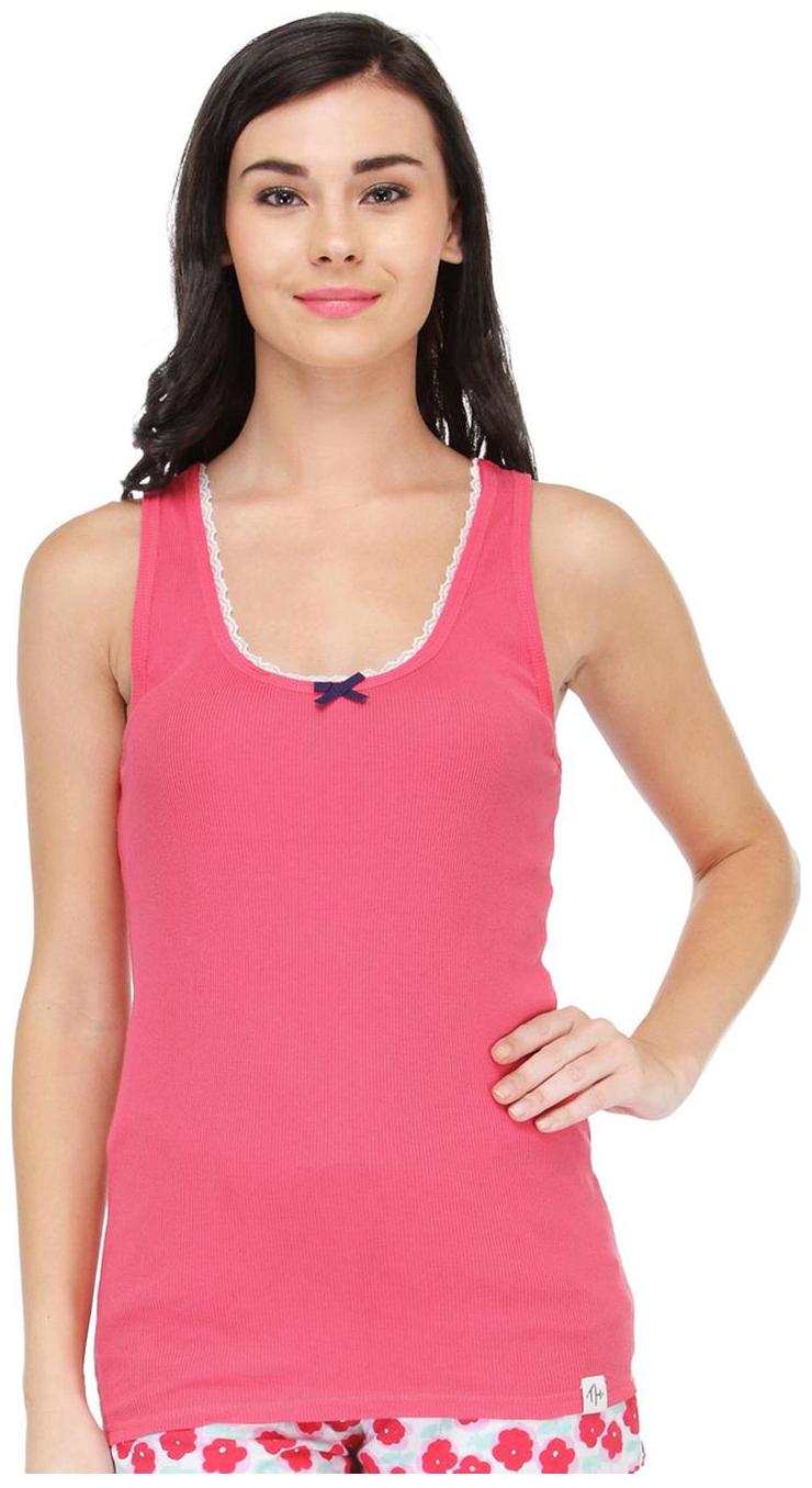 

Kotty Women Solid Regular tunic - Pink