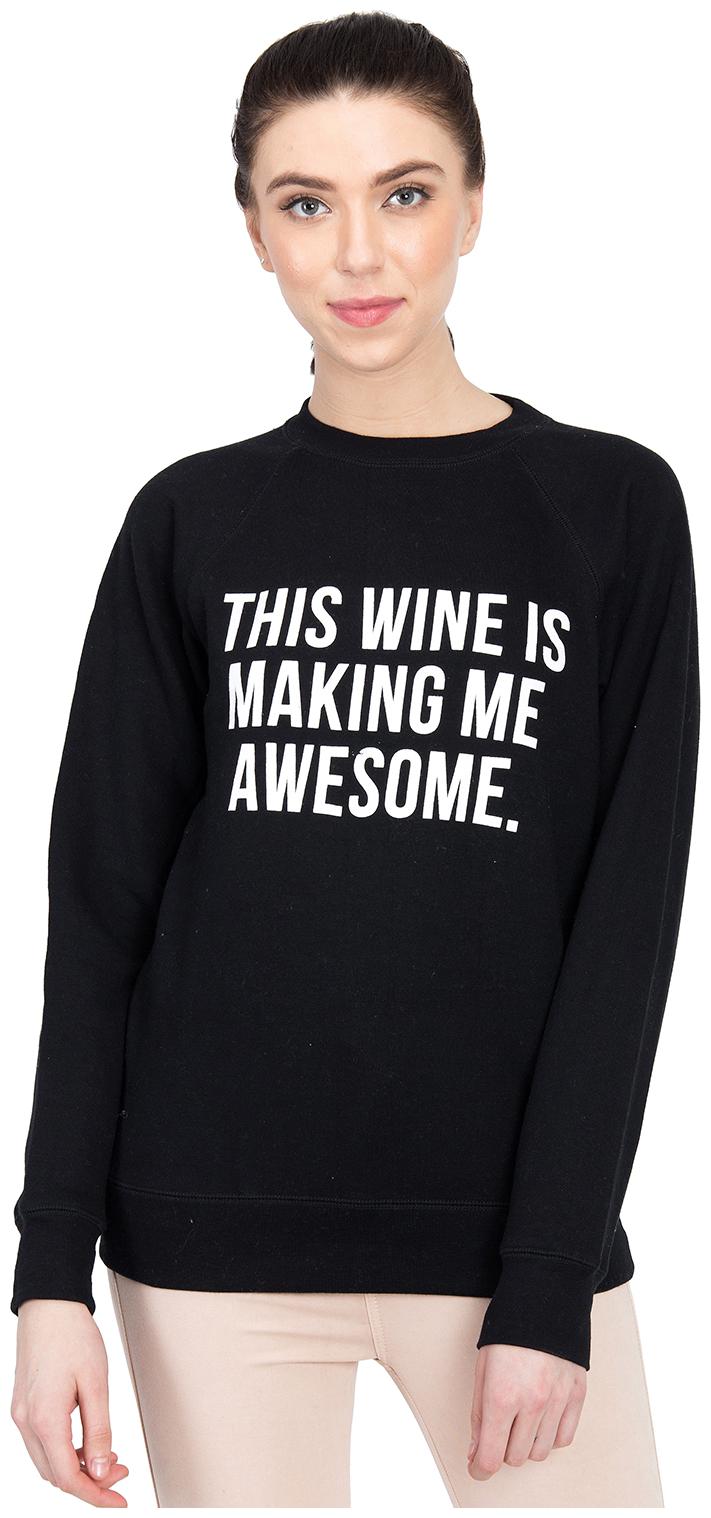 

Kotty Women Printed Sweatshirt - Black