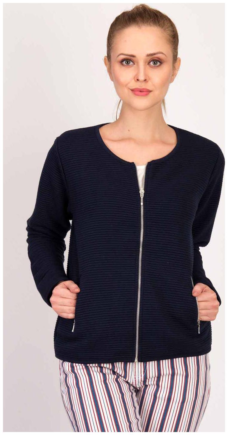 

Kotty Women Striped Regular Jacket - Blue