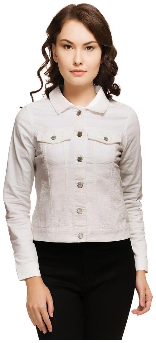 

Kotty Women Solid Regular Jacket - White