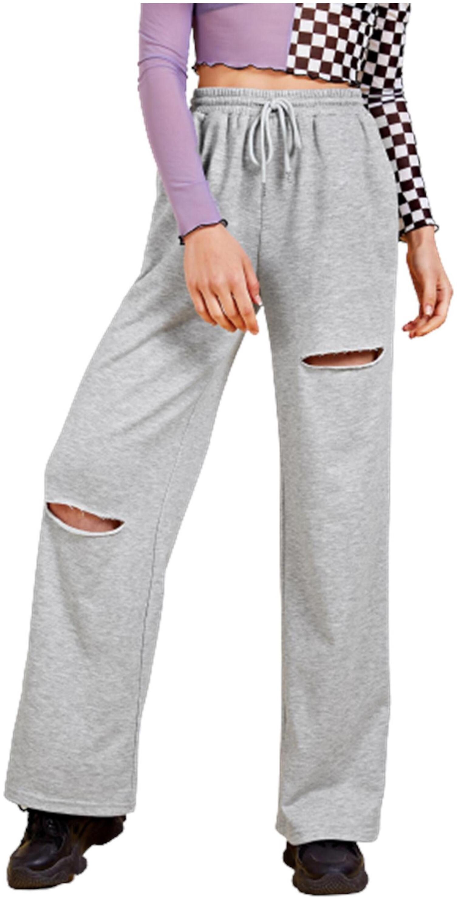 

Kotty Women Loose fit Cotton Solid Track pants - Grey