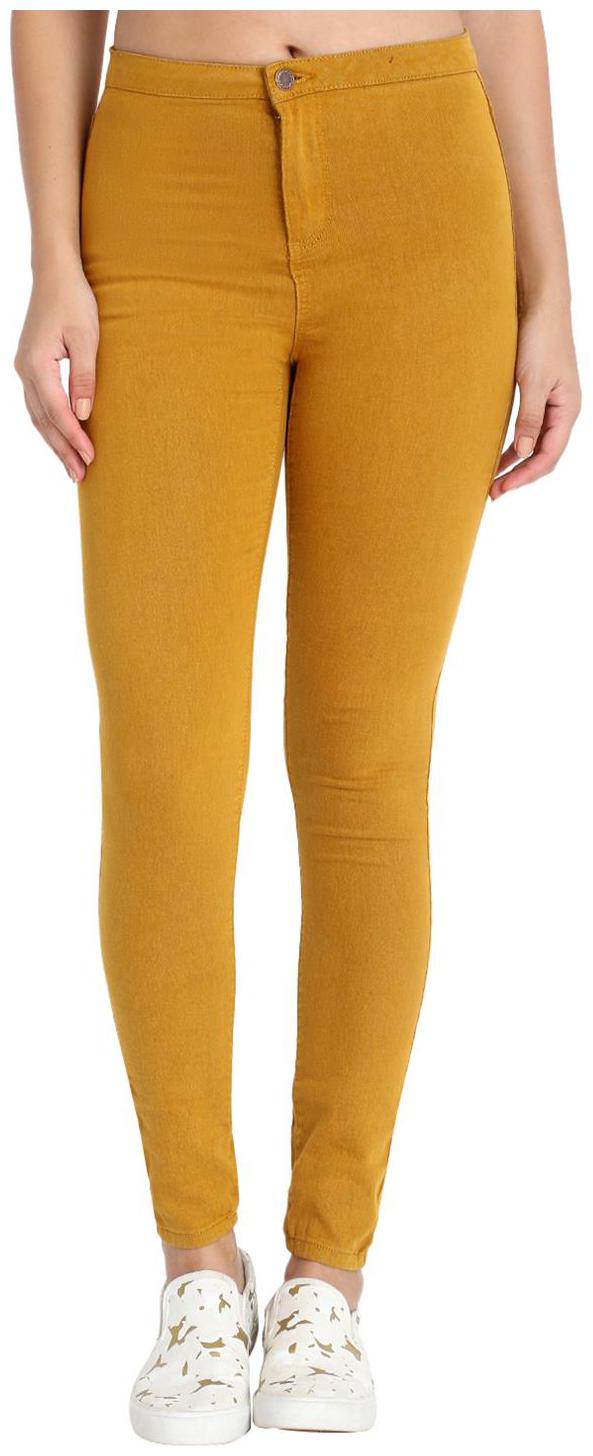 

Kotty Women Yellow Skinny fit Jeans