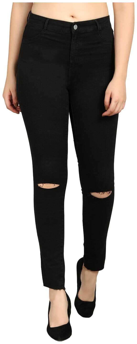 

Kotty Women Black Skinny fit Jeans