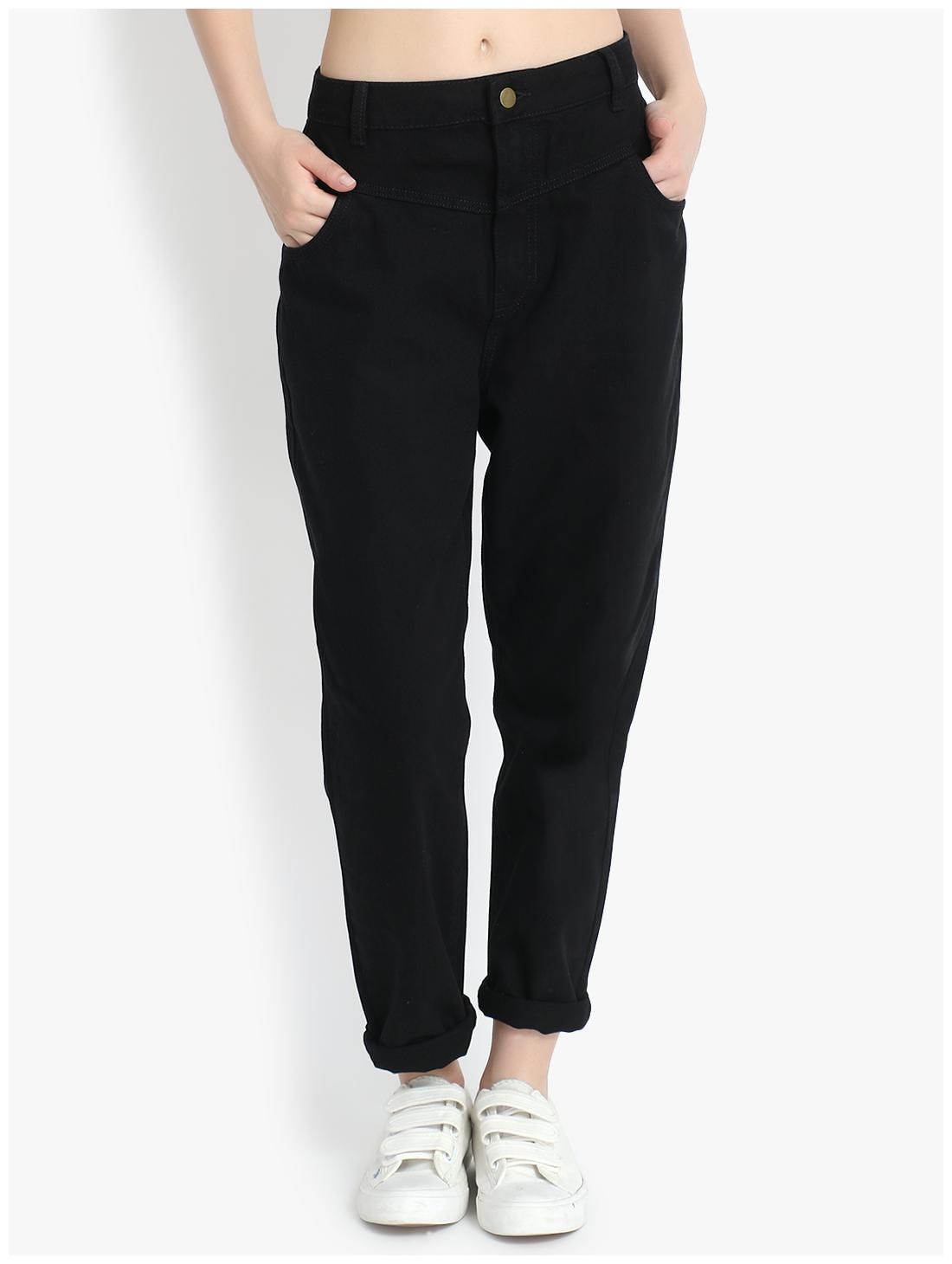 

Kotty Women Black Relaxed fit Jeans