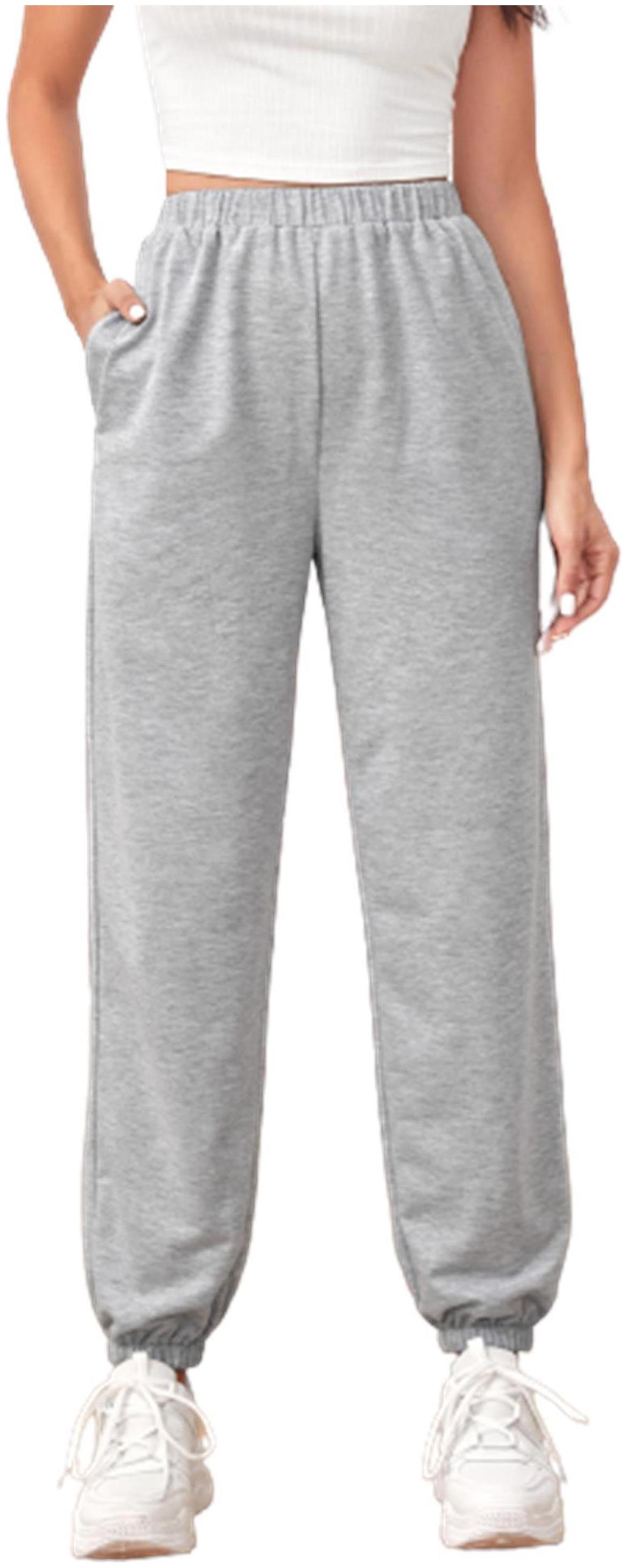 

Kotty Women Grey Cotton Solid Joggers