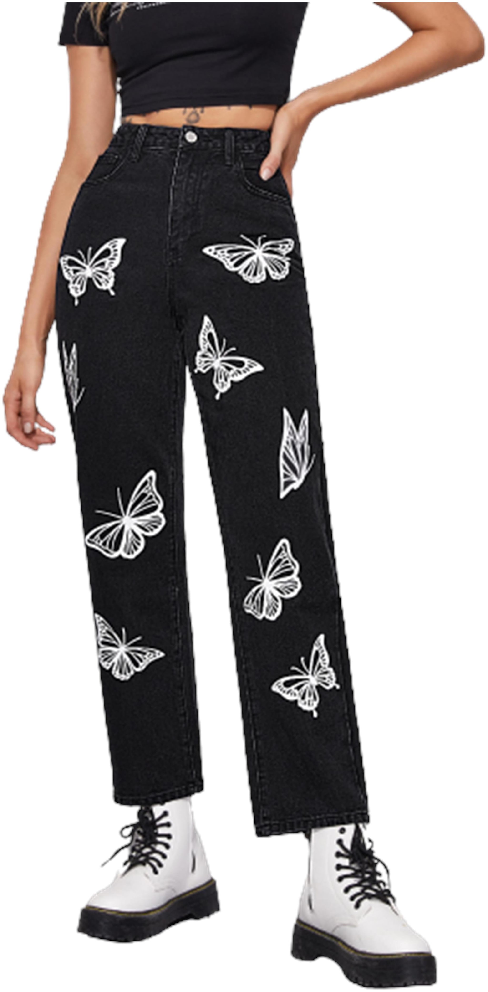 

Kotty Women Black Relaxed fit Jeans