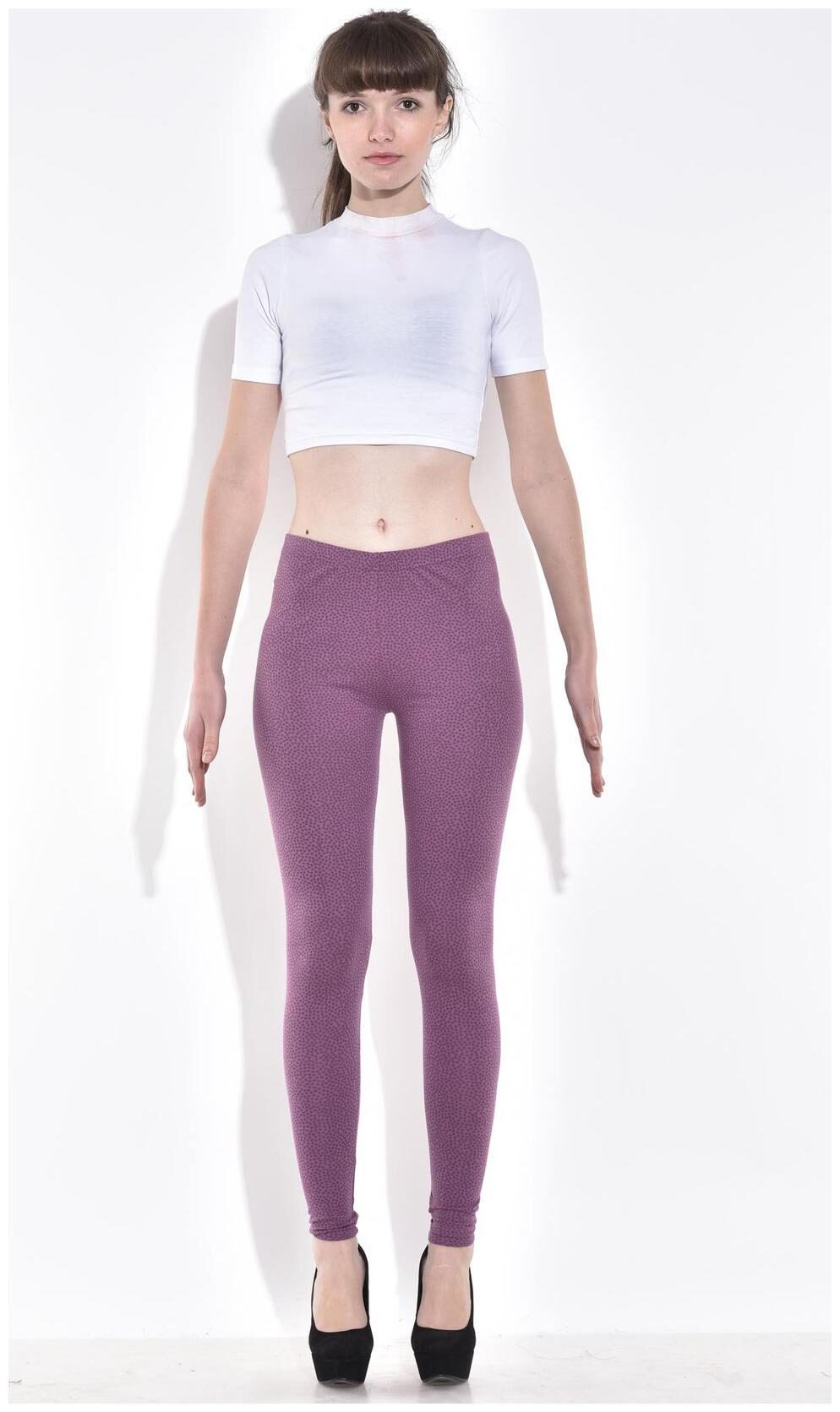 

Kotty Solid Tights - Purple