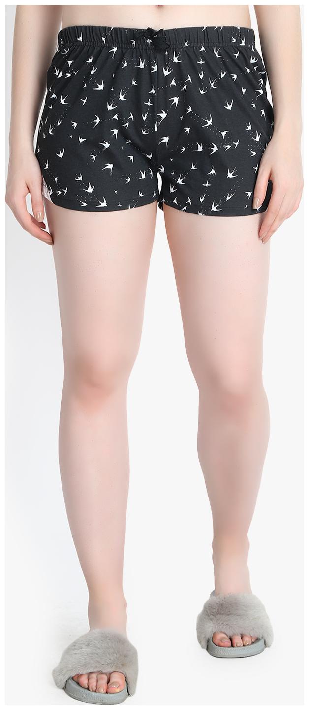 

Kotty Women Printed Regular shorts - Black