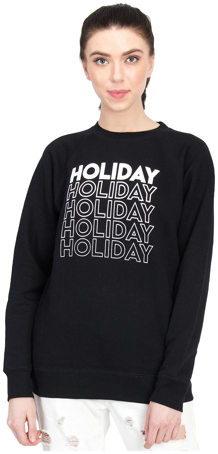 

Kotty Women Printed Sweatshirt - Black