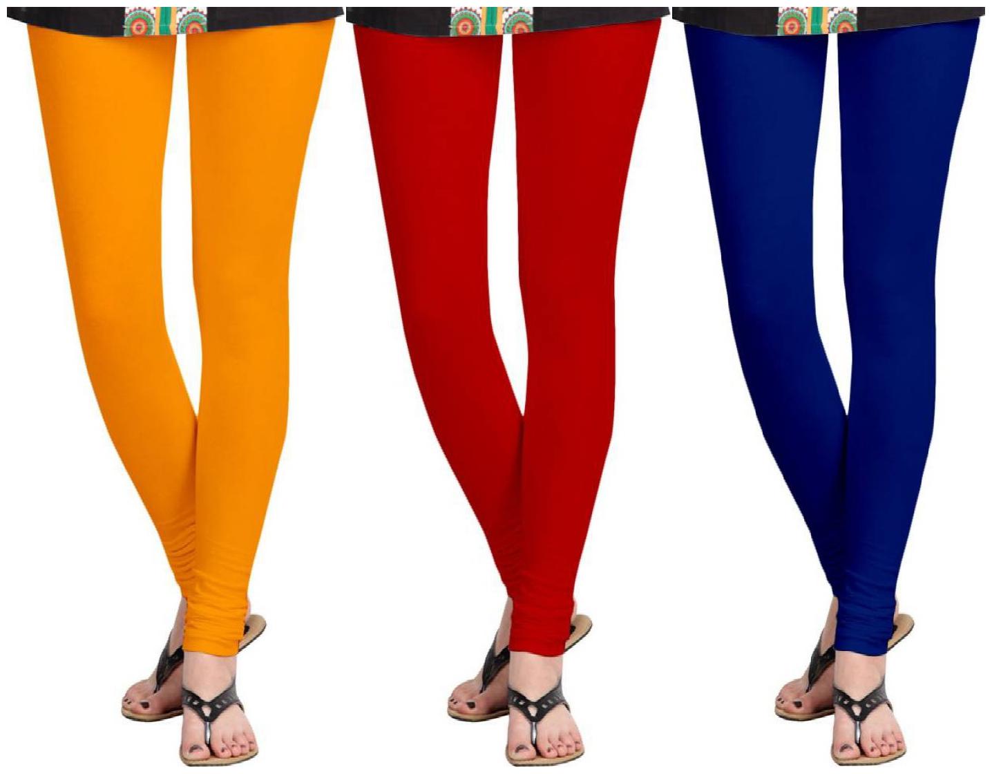 

KRIPI Women Cotton Solid Multi Leggings