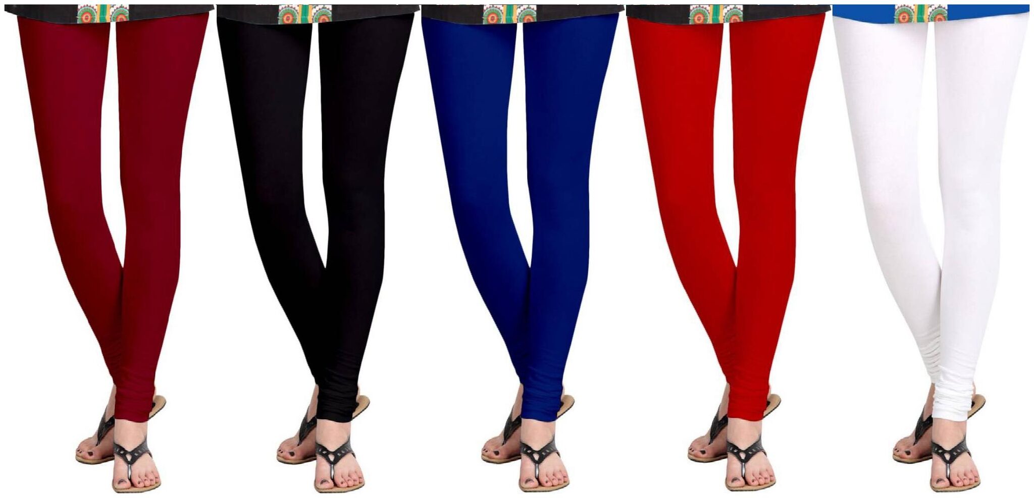 

KRIPI Women Cotton Solid Multi Leggings