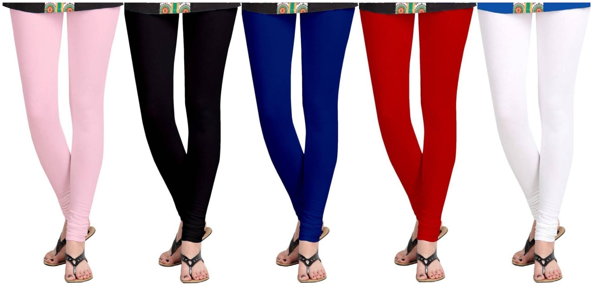 

KRIPI Women Cotton Solid Multi Leggings