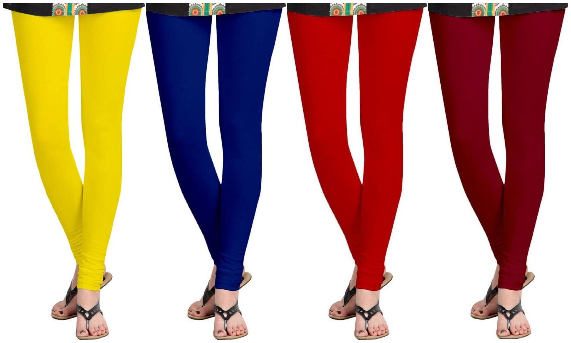 

KRIPI Women Cotton Solid Multi Leggings