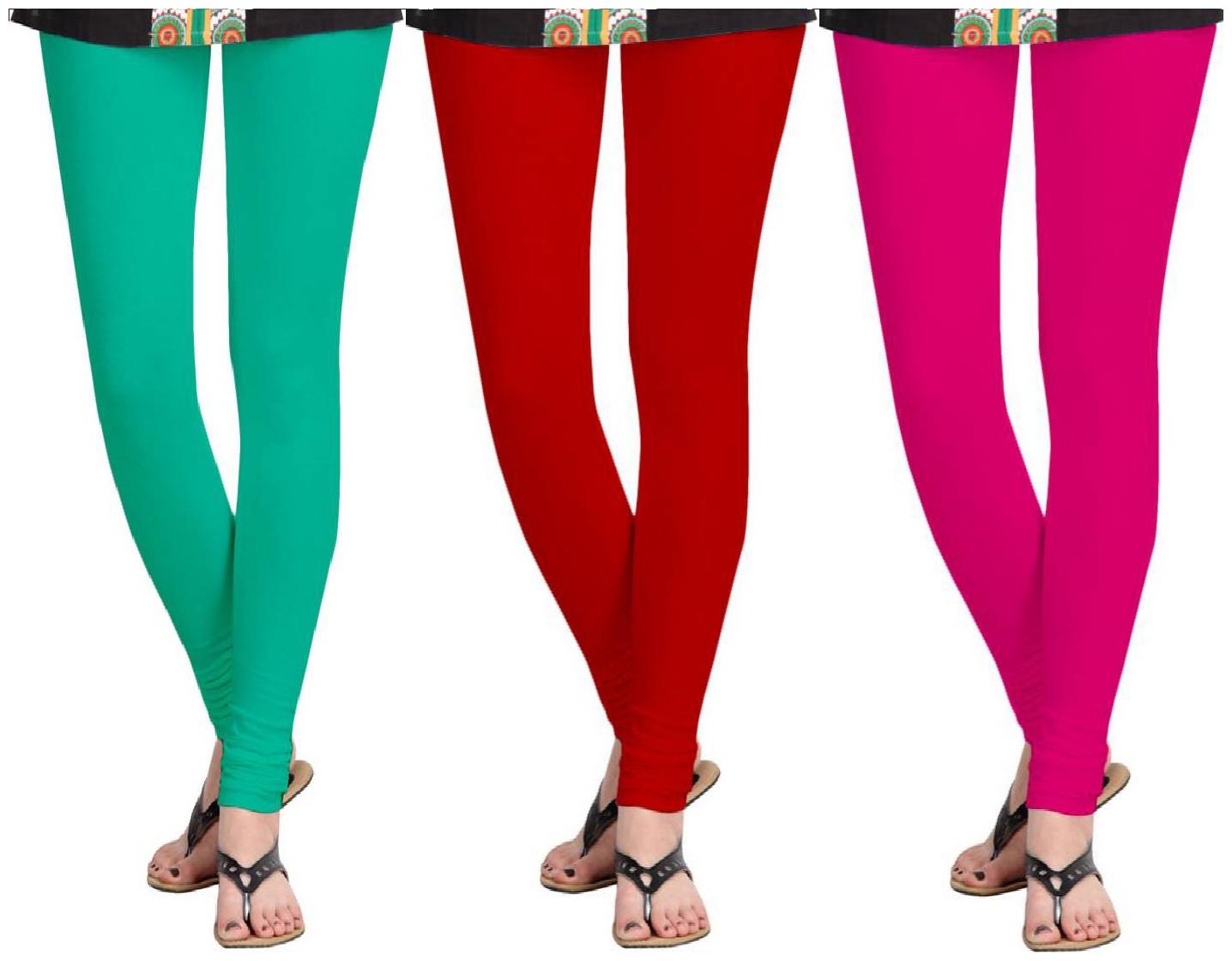 

KRIPI Women Cotton Solid Multi Leggings