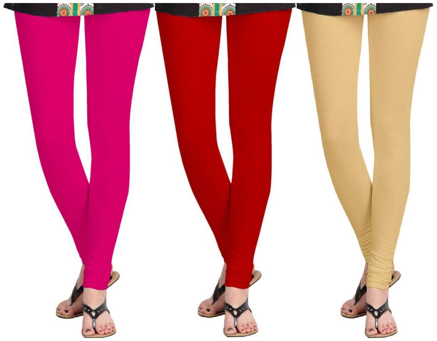 

KRIPI Women Cotton Solid Multi Leggings